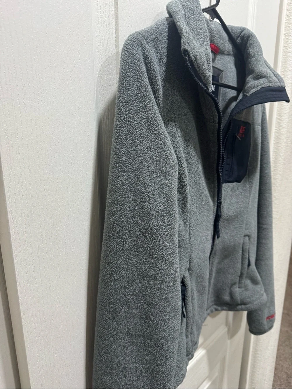 Abercrombie & Fitch A&F Gray Fleece Full Zip Jacket Women’s S